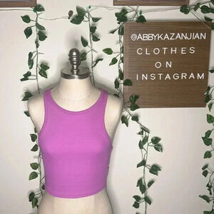 Zara High Neck Tank Top